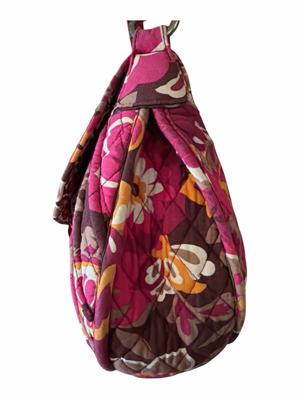 Vera Bradley Retired Carnaby Quilted Saddle Up Crossbody - Picture 5 of 7